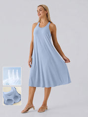 Loose Camisole Dress with Built-in Bra