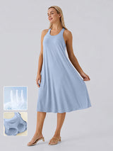 Loose Camisole Dress with Built-in Bra