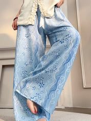 Women's Cotton Voile Wide Leg Pants