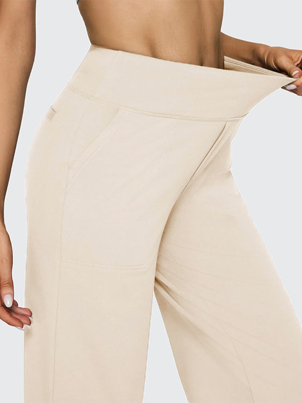 Women's Wide Leg Yoga Pants with Pockets