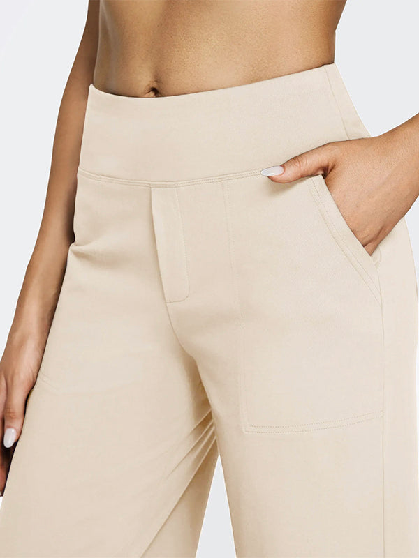 Women's Wide Leg Yoga Pants with Pockets