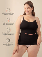Womens Scoop Neck Cami Body Shaper