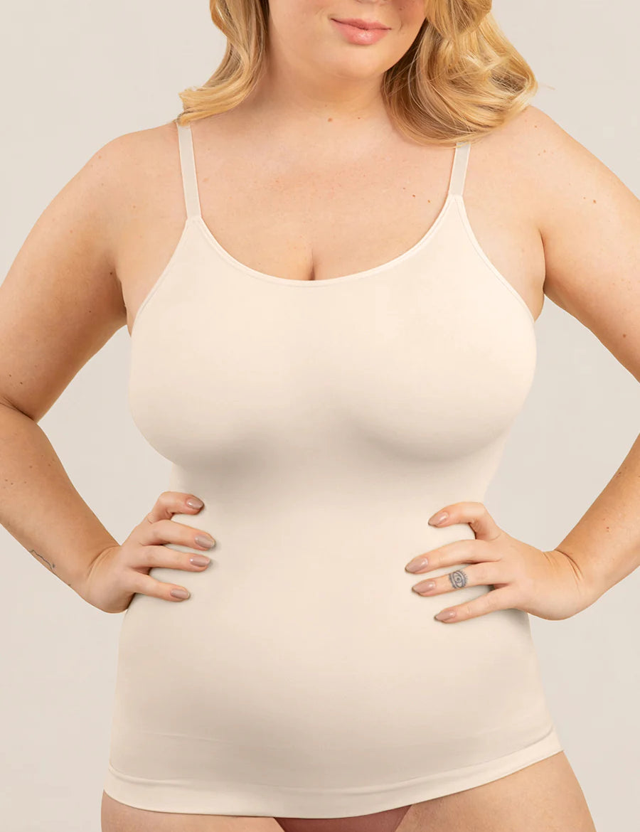 Womens Scoop Neck Cami Body Shaper