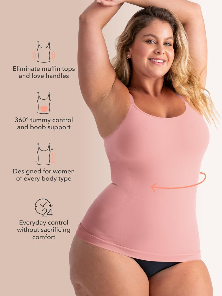 Womens Scoop Neck Cami Body Shaper