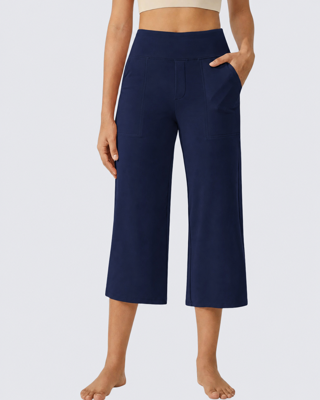Women's Wide Leg Yoga Pants with Pockets