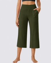 Women's Wide Leg Yoga Pants with Pockets
