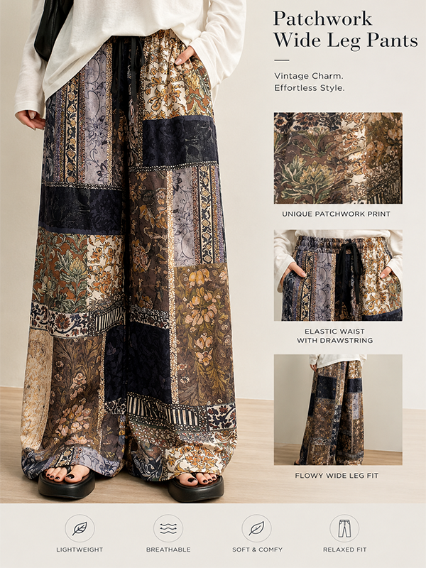 Women's Cotton Voile Wide Leg Pants