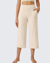 Women's Wide Leg Yoga Pants with Pockets