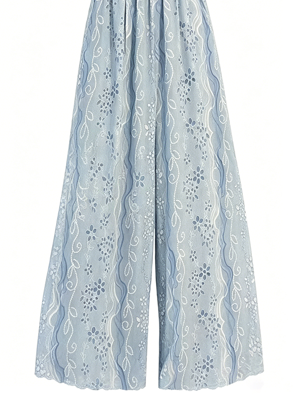 Relaxed Wide-Leg Silhouette