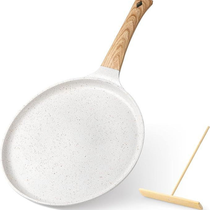 1pc Non-Stick Aluminum Skillet - Perfect for Pancakes, Eggs & Crepes | Easy Clean, Durable Kitchen Cookware