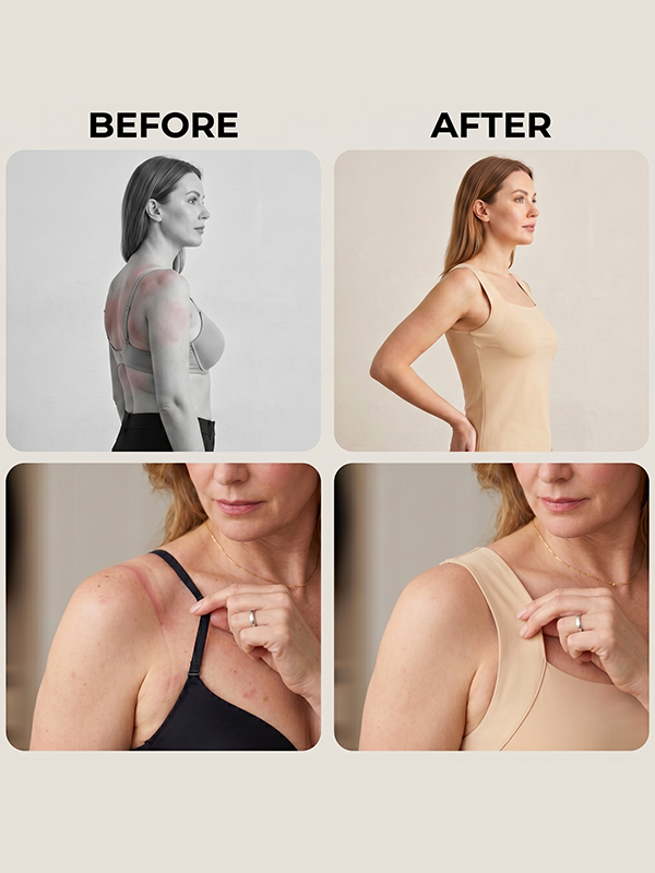 The Freedom Tank Top (Built-in Padding, No Bra Needed)