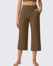 Women's Wide Leg Yoga Pants with Pockets