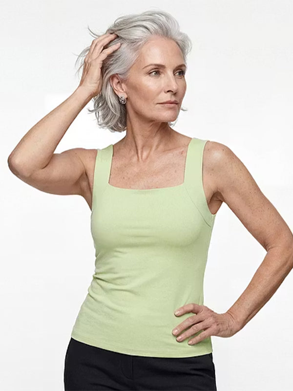 The Freedom Tank Top (Built-in Padding, No Bra Needed)