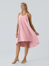 Racerback Side Pocket Quick Dry Casual Dress