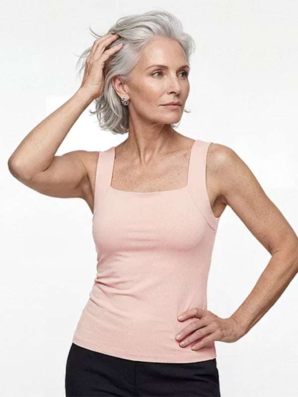 The Freedom Tank Top (Built-in Padding, No Bra Needed)