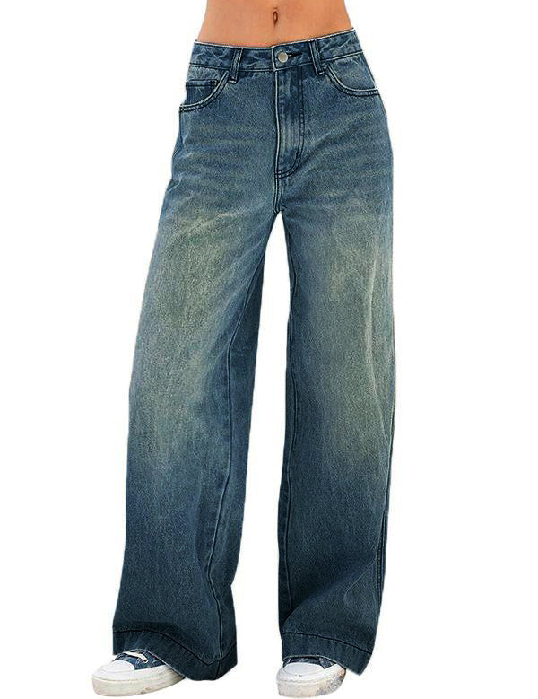 Comfort-Flex Wide Leg Jeans