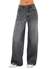 Comfort-Flex Wide Leg Jeans