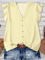 Short-sleeved Loose Casual Top