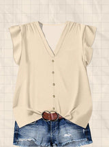 Short-sleeved Loose Casual Top
