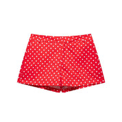 Women’s Retro Polka Dot Cropped Jacket