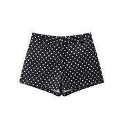 Women’s Retro Polka Dot Cropped Jacket