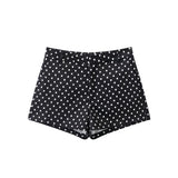 Women’s Retro Polka Dot Cropped Jacket