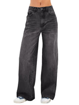 Comfort-Flex Wide Leg Jeans