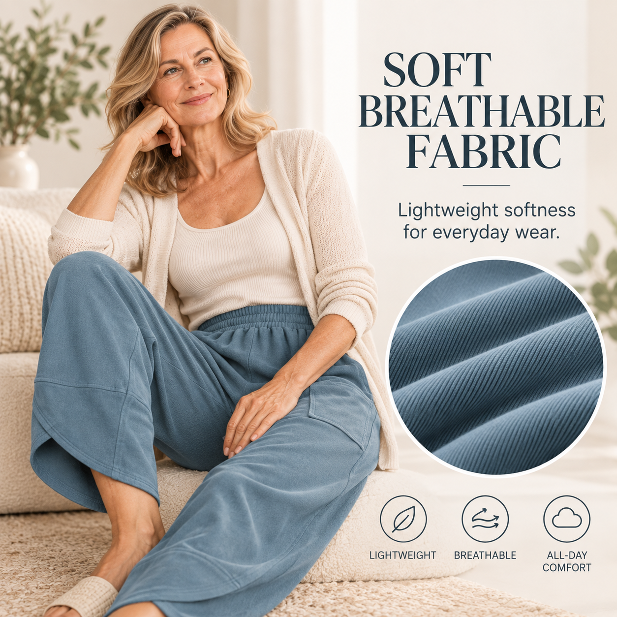 Soft &amp; Breathable Fabric
