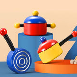 Children's Pot Food Supplement Pot Double Ear Non Stick Pot With Lid Soup Multifunctional Set Pot