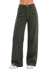 Comfort-Flex Wide Leg Jeans