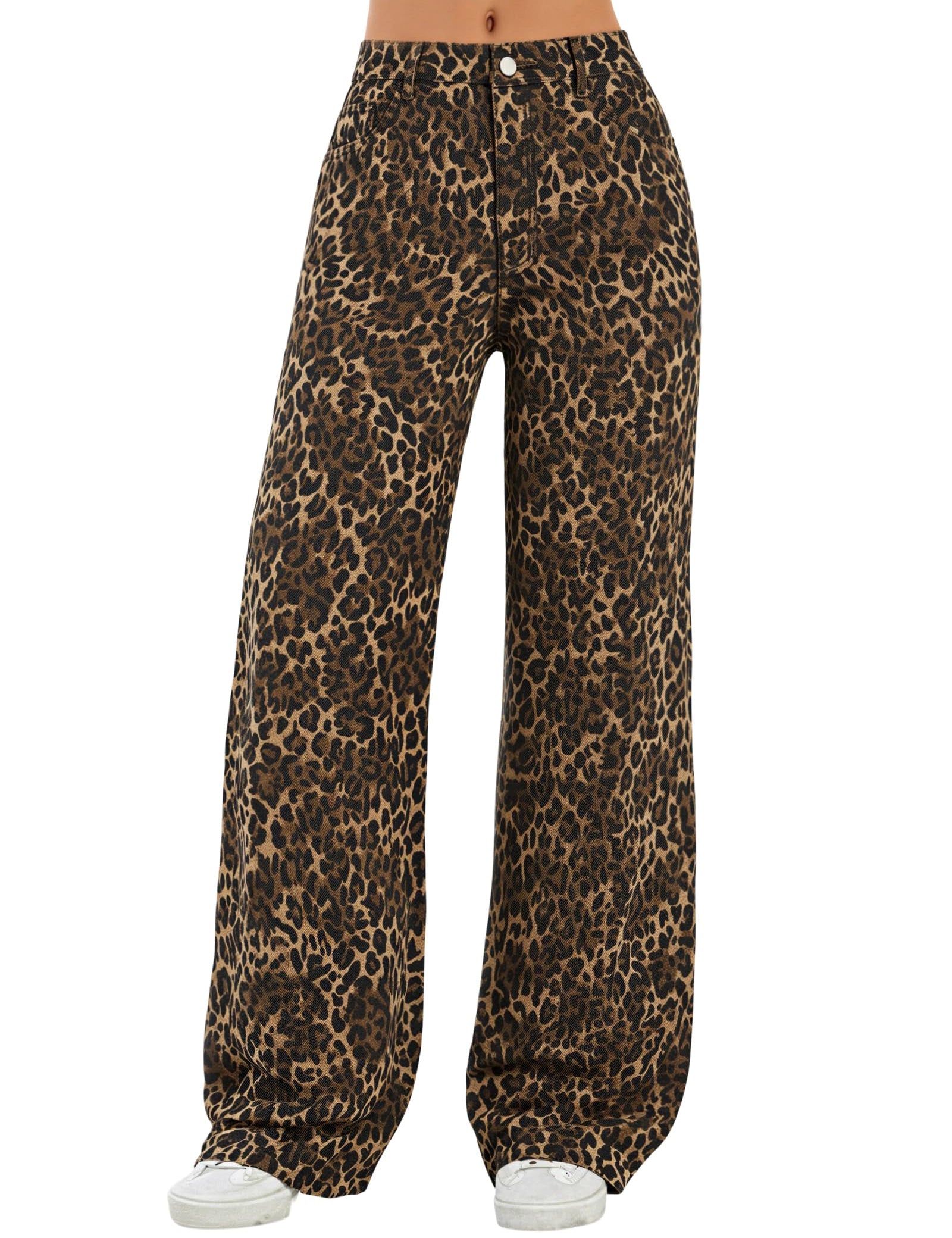 Comfort-Flex Wide Leg Jeans