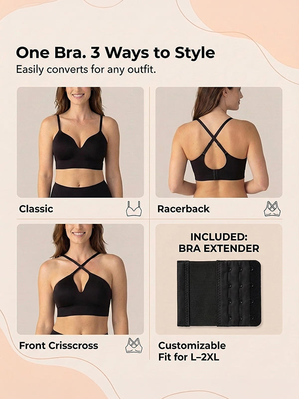 Women's Wire-free Seamless Bra