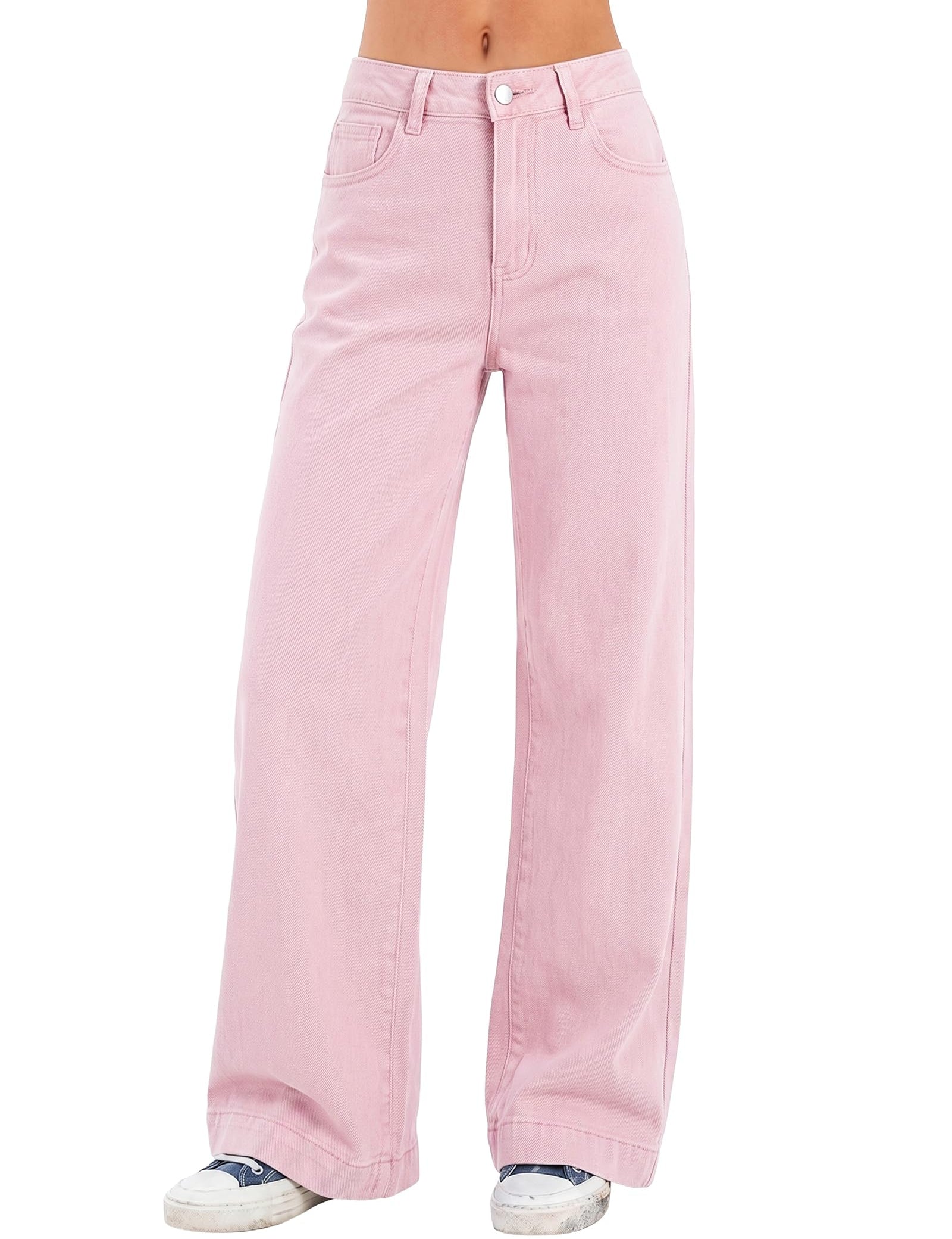 Comfort-Flex Wide Leg Jeans