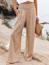 Women High Waisted Palazzo Pants