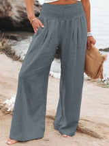 Women High Waisted Palazzo Pants