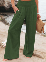 Women High Waisted Palazzo Pants