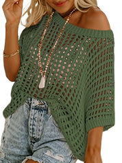 Resort-Style Women Crochet Cover-Up