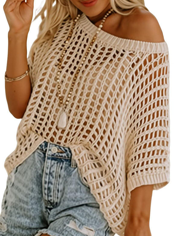 Resort-Style Women Crochet Cover-Up