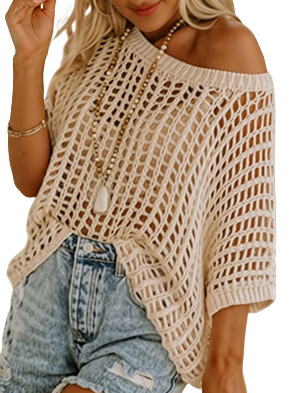 Resort-Style Women Crochet Cover-Up