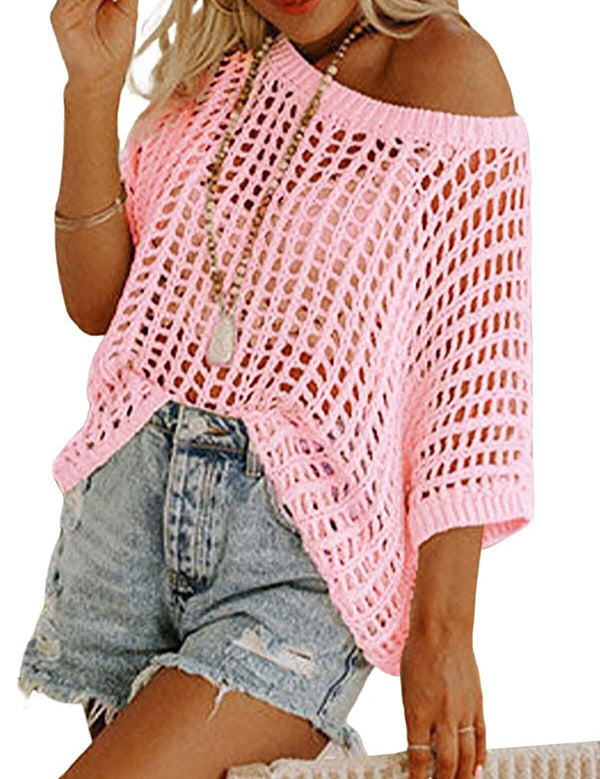 Resort-Style Women Crochet Cover-Up