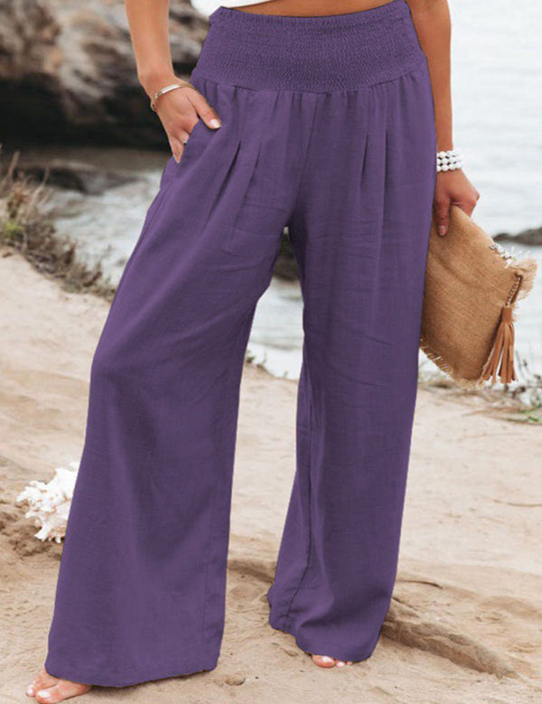Women High Waisted Palazzo Pants