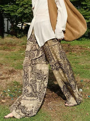 Women's Cotton Voile Wide Leg Pants