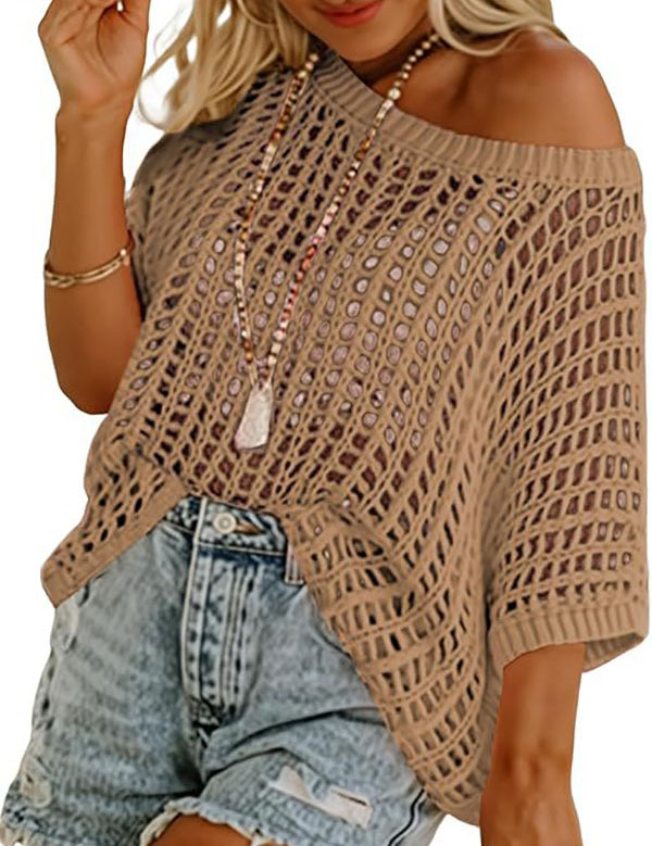 Resort-Style Women Crochet Cover-Up