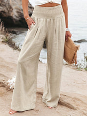 Women High Waisted Palazzo Pants