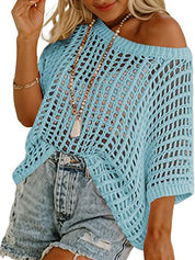 Resort-Style Women Crochet Cover-Up