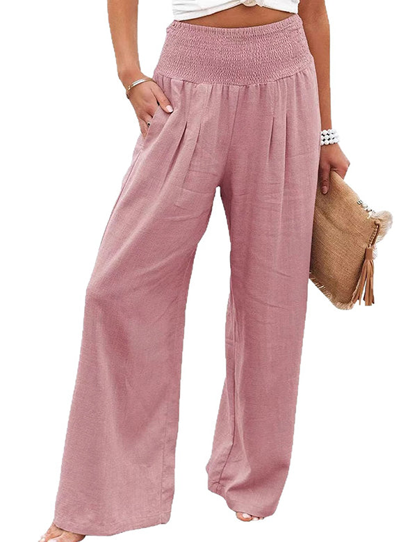 Women High Waisted Palazzo Pants