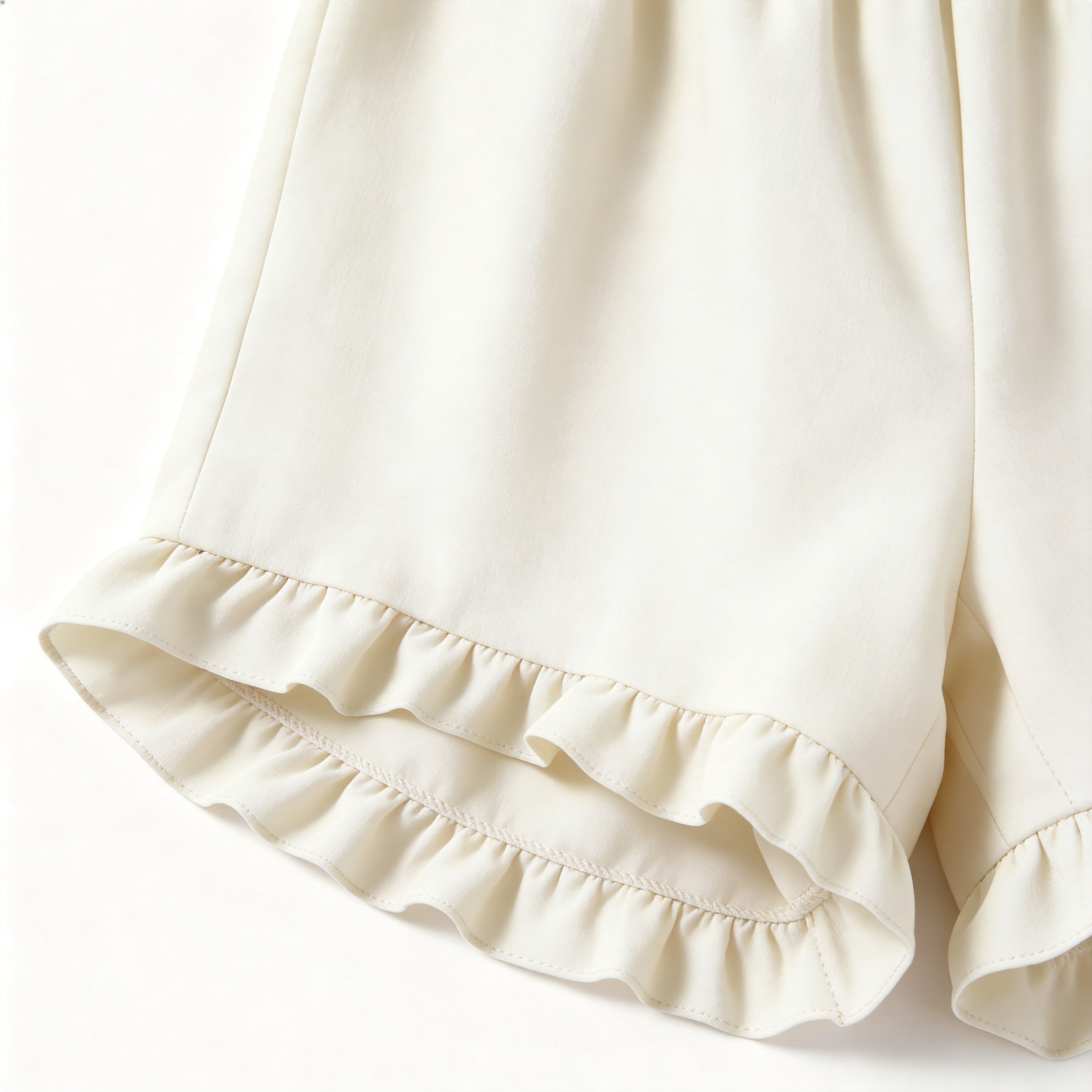 Coordinated Ruffle Hem