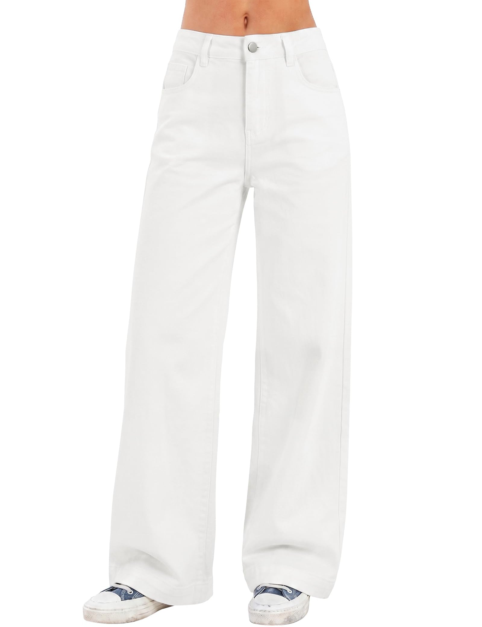 Comfort-Flex Wide Leg Jeans