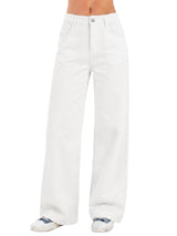 Comfort-Flex Wide Leg Jeans