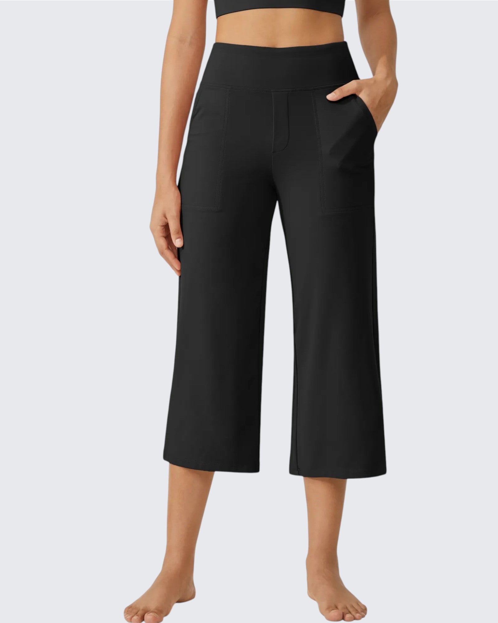 Women's Wide Leg Yoga Pants with Pockets